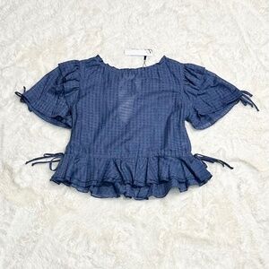 Katherine Kidd Blue Top